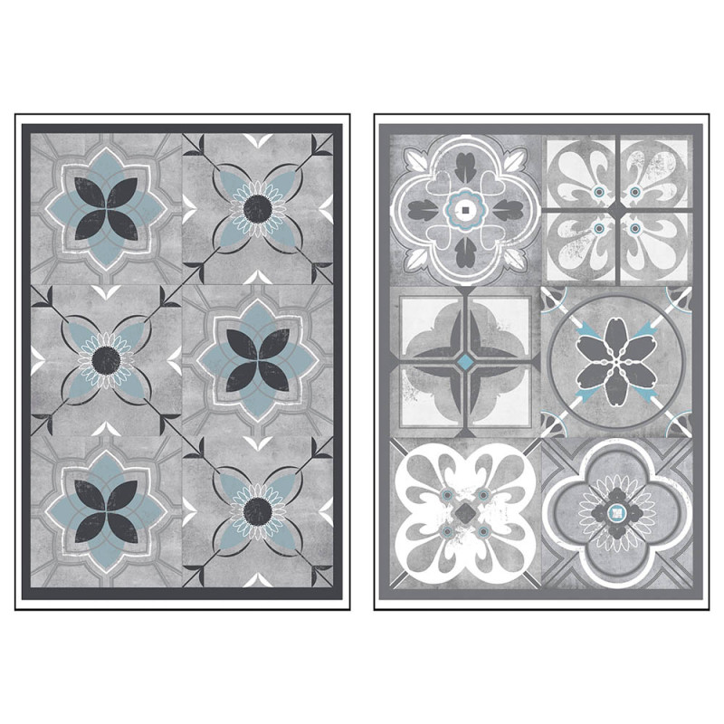 Sticker decorativo modelo azulejo colores surtidos 43.5x30x0.1cm Sticker decorativo modelo azulejo colores surtidos 43.5x30x0.1cm