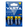 Pila alkalina longlife power aa - lr06 (blister 4 uds) ø14,5x50,5mm