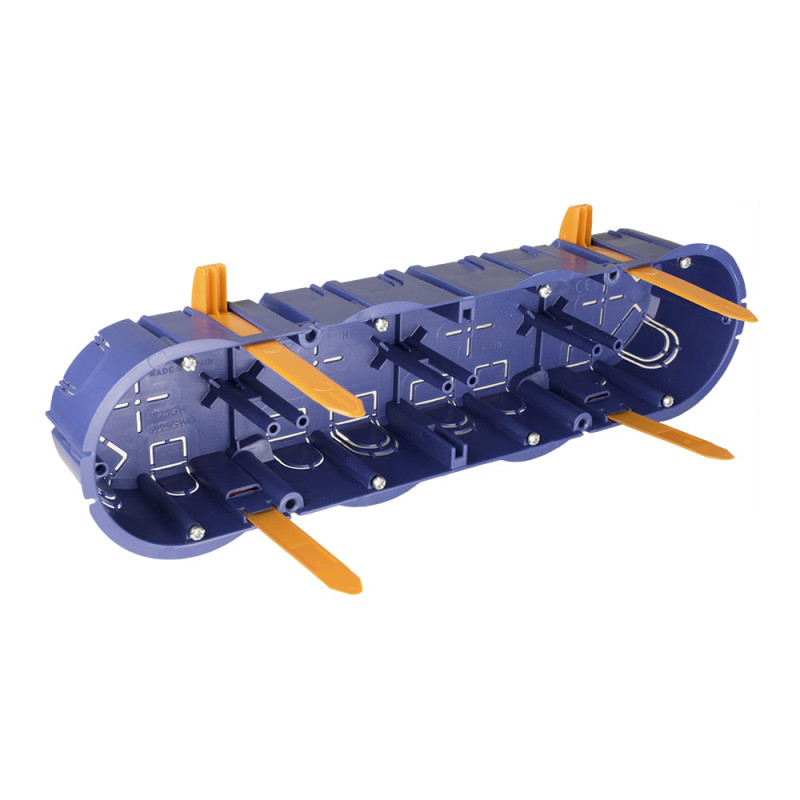 Caja de mecanismos para empotrar 281x68x46mm solera 5925gw Caja de mecanismos para empotrar 281x68x46mm solera 5925gw