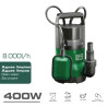 Bomba de drenaje aguas limpias 400 w