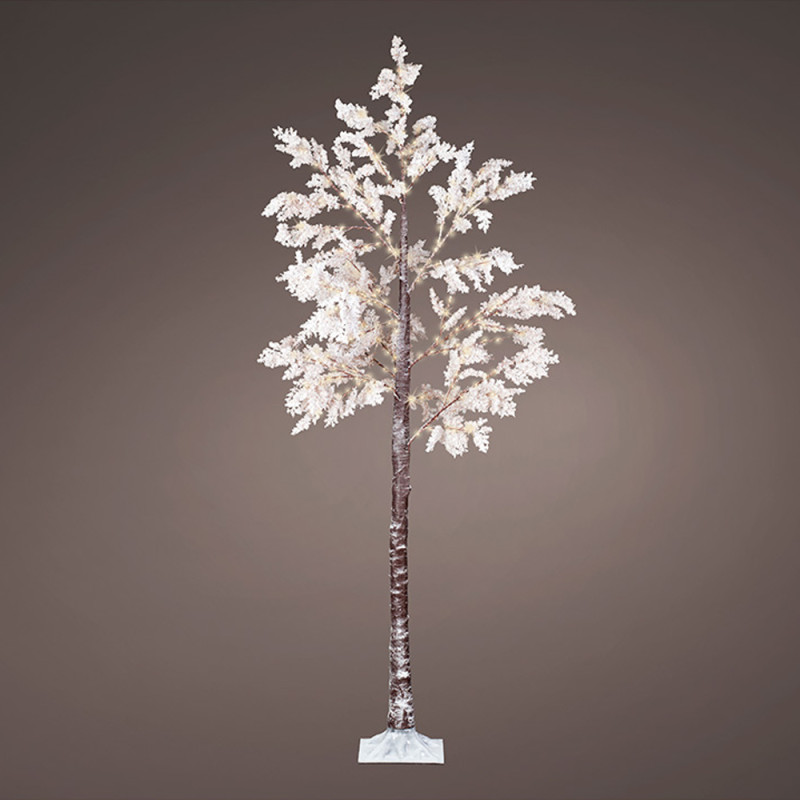 Arbol micro led flores blancas ip44 210cm Arbol micro led flores blancas ip44 210cm