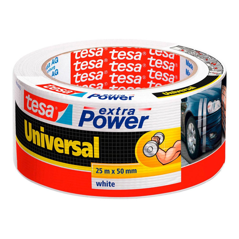 Cinta universal blanca 25m x 50mm 56388 tesa Cinta universal blanca 25m x 50mm 56388 tesa