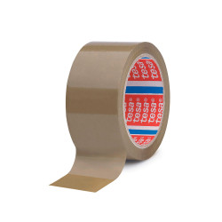 Cinta de embalar polipropileno marron 66m x 50mm 4089 tesa