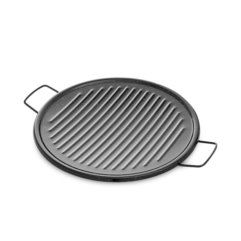 Asador grill esmaltado con asas ø36cm. vaello Asador grill esmaltado con asas ø36cm. vaello