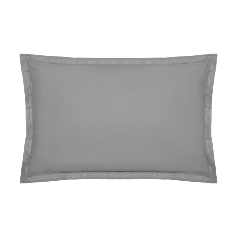 Funda de almohada color gris 70 x 50 cm Funda de almohada color gris 70 x 50 cm