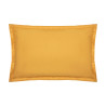 Funda de almohada color mostaza 70 x 50 cm