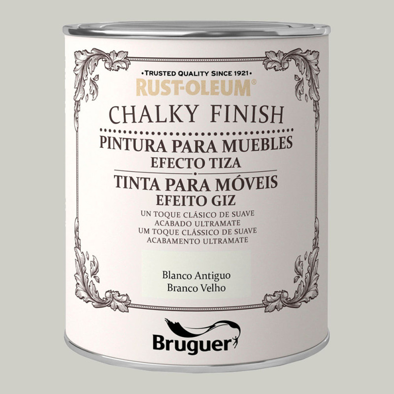 Rust-oleum chalky finish muebles blanco antiguo 0,125l 5397511 bruguer Rust-oleum chalky finish muebles blanco antiguo 0,125l 5397511 bruguer