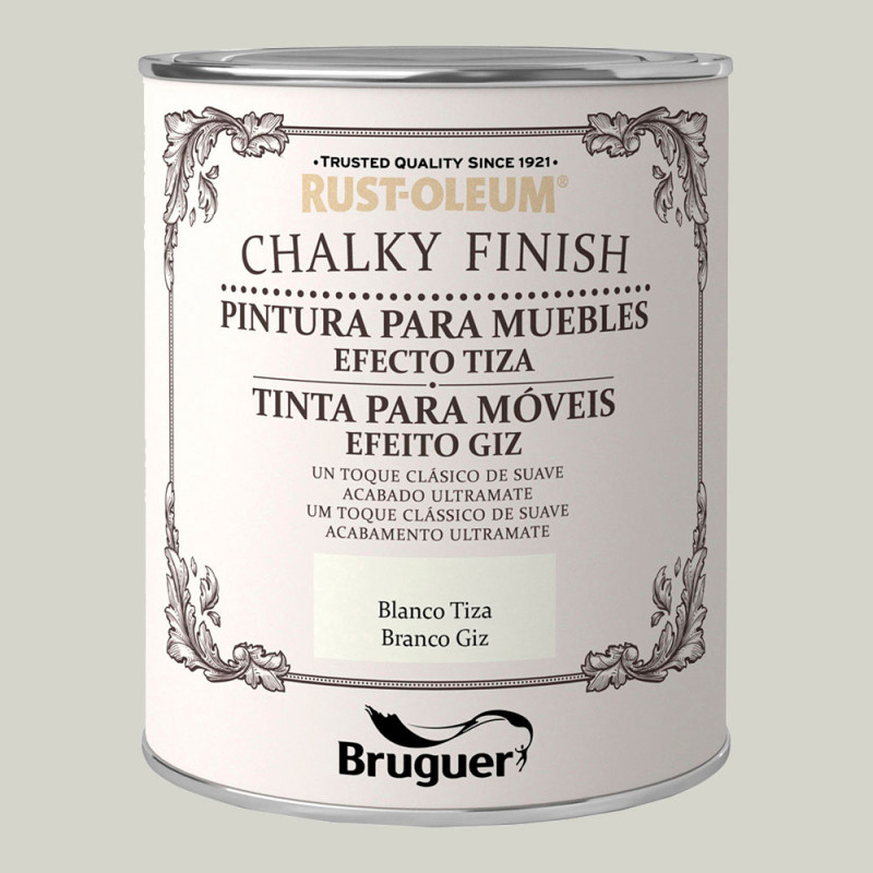 Rust-oleum chalky finish muebles blanco tiza 0,125l 5397508 bruguer Rust-oleum chalky finish muebles blanco tiza 0,125l 5397508 bruguer