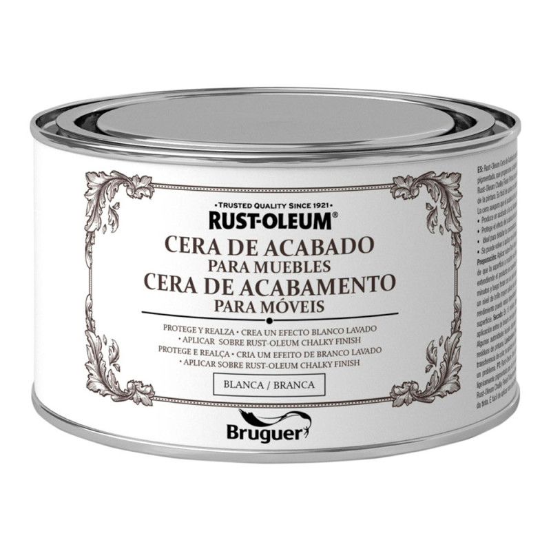 Rust-oleum chalky finish cera para muebles blanca 0,4l 5397503 bruguer Rust-oleum chalky finish cera para muebles blanca 0,4l 5397503 bruguer