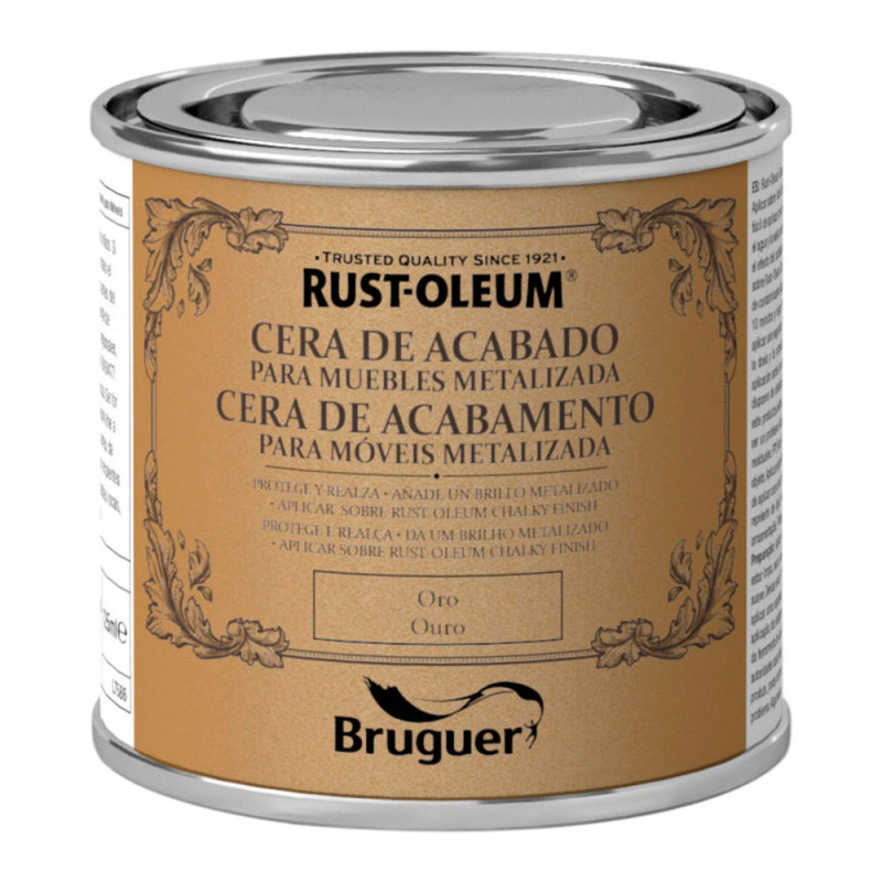 Rust-oleum chalky finish cera para muebles oro 0,125l 5397505 bruguer Rust-oleum chalky finish cera para muebles oro 0,125l 5397505 bruguer