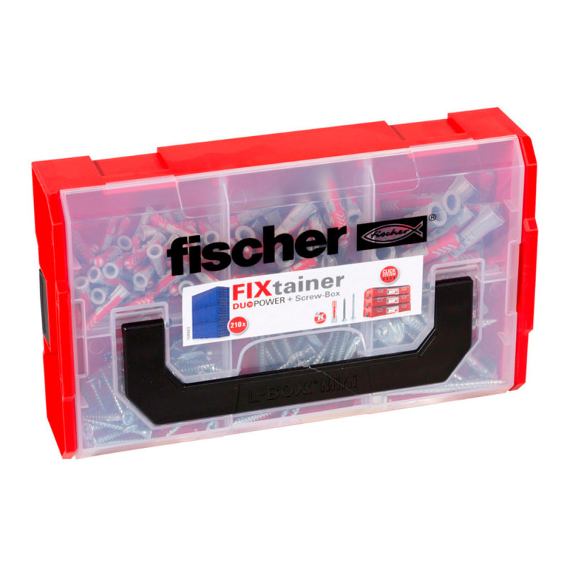 Fixtainer 210 unid. duopower 6/8/10+tornillos 536162 fischer Fixtainer 210 unid. duopower 6/8/10+tornillos 536162 fischer