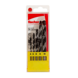 Pack 5 brocas percusion e ø4/5/6/8/10 mm