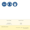 Pack 8 brocas percusion e ø3/4/5/6/7/8/9/10 mm