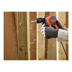 Taladro percutor 710w beh710k-qs black+decker