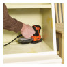 Lijadora de detalle mouse® 120w ka2000-qs black+decker