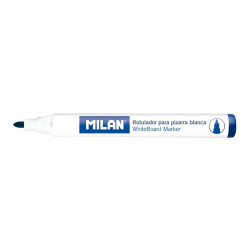 Caja de 12 rotuladores azules ø4,7mm para pizarra blanca milan