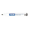 Caja de 12 rotuladores negros ø4,7mm para pizarra blanca milan