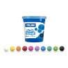 Caja con 10 frascos de 85g básico soft dough milan