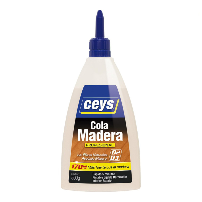 Cola madera prof biberón 500 g Cola madera prof biberón 500 g