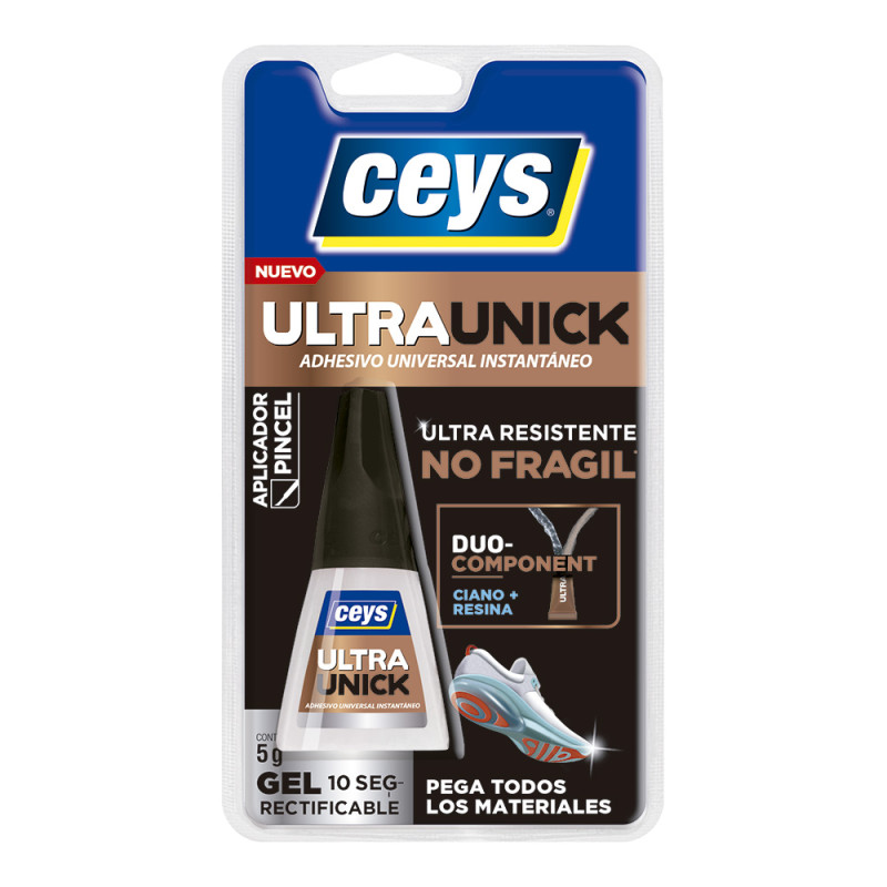 Adhesivo ultraunick poder extremo pincel 5 g Adhesivo ultraunick poder extremo pincel 5 g