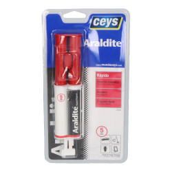 Ceys araldite rápido jeringa 24 ml