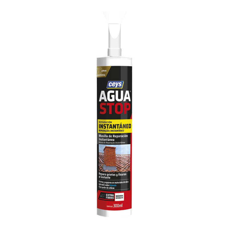 Masilla aguastop instantaneo cartucho 300 ml Masilla aguastop instantaneo cartucho 300 ml