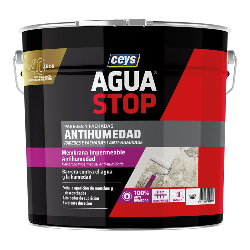Aguastop interior/exterior 4kg 902816 ceys Aguastop interior/exterior 4kg 902816 ceys