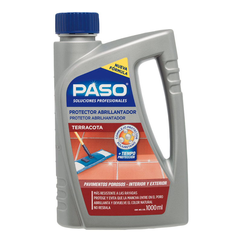 Paso protector abrillantador terracota 1l 700113 Paso protector abrillantador terracota 1l 700113