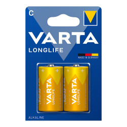 Pila alkalina longlife c- lr14 (blister 2 unid.) ø26,2 x 50 mm