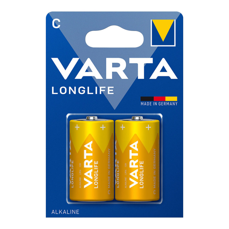 Pila alkalina longlife c- lr14 (blister 2 unid.) ø26,2 x 50 mm Pila alkalina longlife c- lr14 (blister 2 unid.) ø26,2 x 50 mm