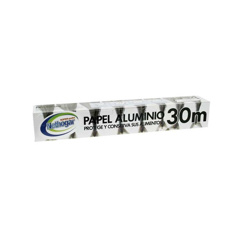 Papel de aluminio 30 m nethogar Papel de aluminio 30 m nethogar
