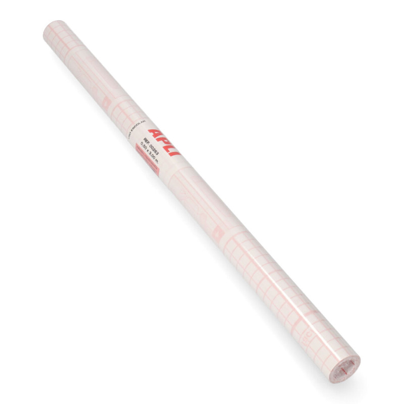 Forro para libros reposicionable apli 3x0,5m en rollo 50 micras Forro para libros reposicionable apli 3x0,5m en rollo 50 micras