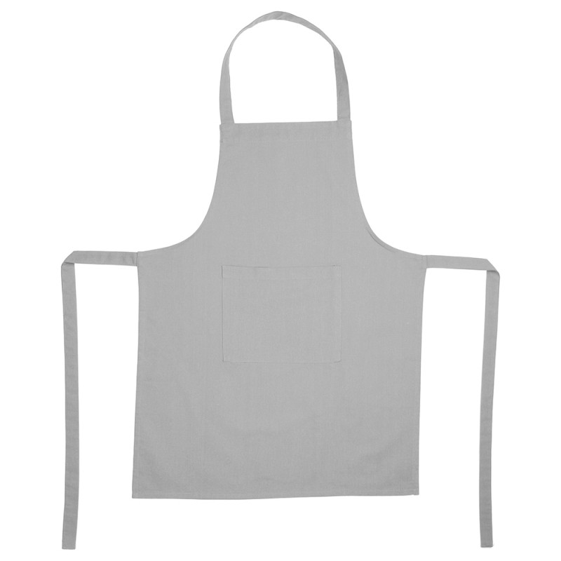 Delantal gris claro 60x80cm Delantal gris claro 60x80cm
