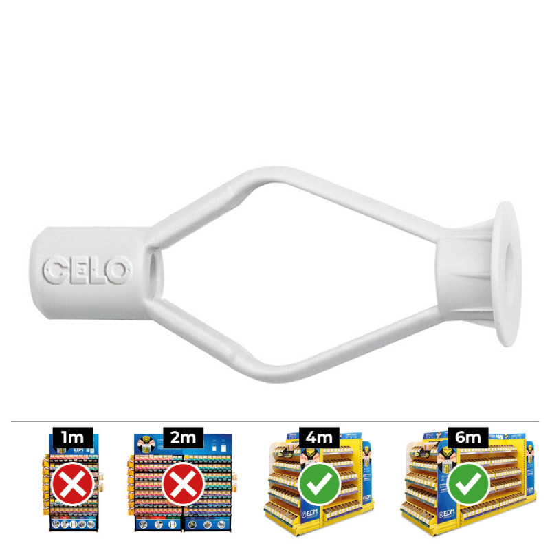 Taco carton yeso ø8mm hr (caja 50 unid) Taco carton yeso ø8mm hr (caja 50 unid)