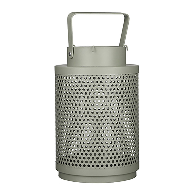 Farol portavelas barney color verde ø16x25cm Farol portavelas barney color verde ø16x25cm