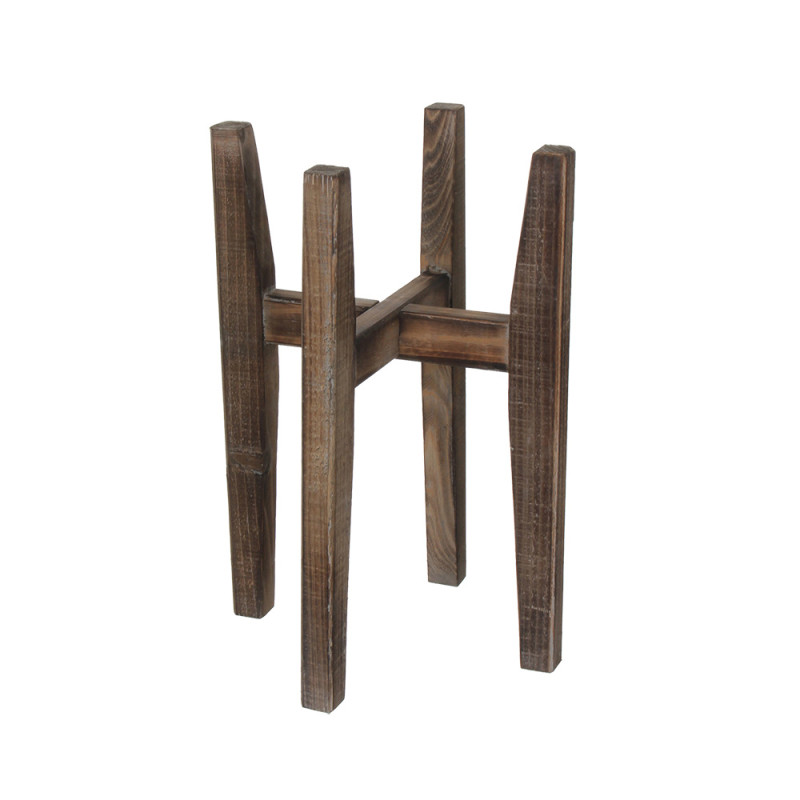Soporte de madera para macetas ascot 48x33x33cm Soporte de madera para macetas ascot 48x33x33cm