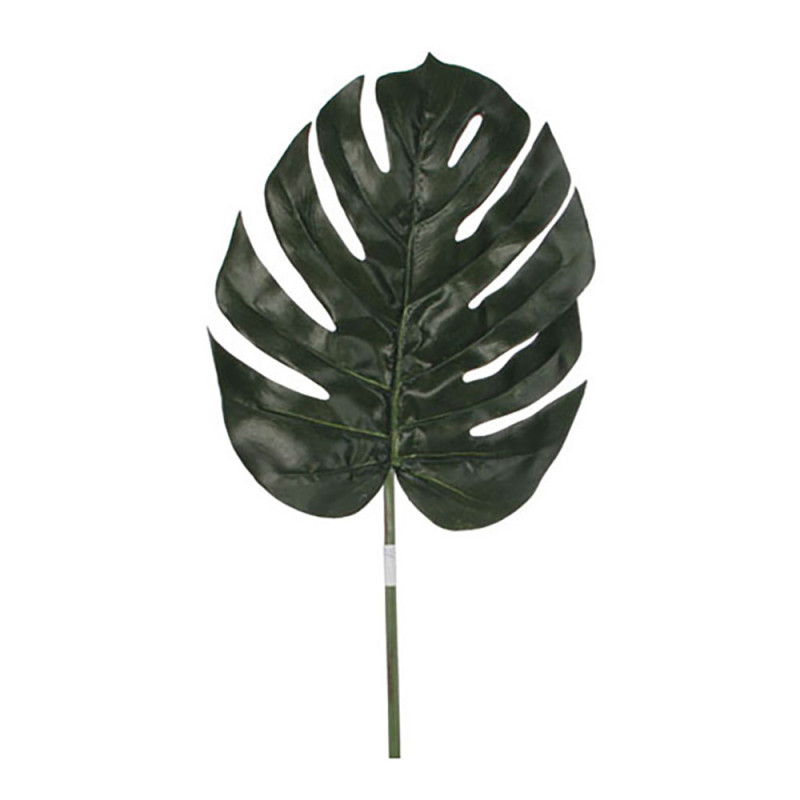 Hoja de monstera color verde 88cm Hoja de monstera color verde 88cm