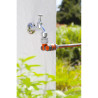 Conector articulado con adaptadores 1", 3/4", 5/8, 1/2", blister