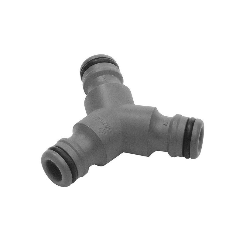 Conector de 3 vias 3/4" - 1/2", blister Conector de 3 vias 3/4" - 1/2", blister