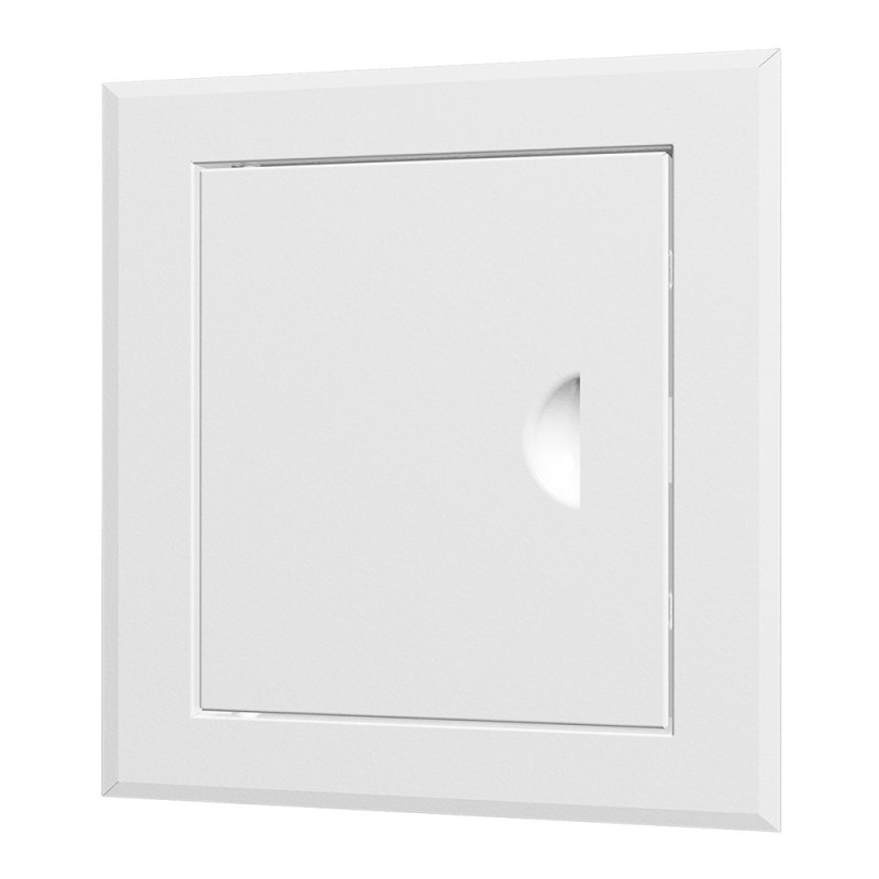 Tapa de registro acero blanco 15x15cm Tapa de registro acero blanco 15x15cm