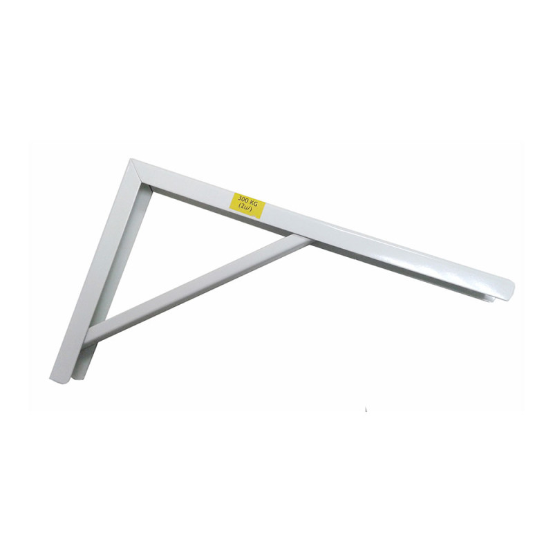 Escuadra de acero blanco robusto 20 x 30 cm edm Escuadra de acero blanco robusto 20 x 30 cm edm