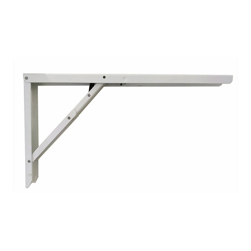 Escuadra de acero plegable abat-table blanco 30 x 52 cm Escuadra de acero plegable abat-table blanco 30 x 52 cm