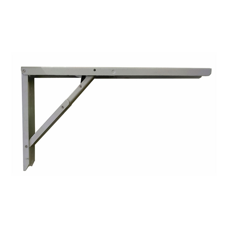 Escuadra de acero plegable abat-table plata 30 x 52 cm Escuadra de acero plegable abat-table plata 30 x 52 cm