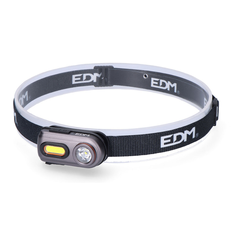 Linterna frontal 2 leds 3w 100lm, 5w 400lm.recargable Linterna frontal 2 leds 3w 100lm, 5w 400lm.recargable