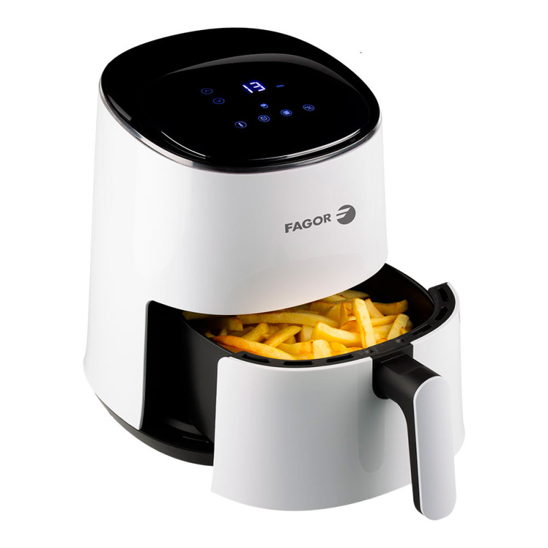 Freidora de aire 1450w 2,5l naturfry fge25d01 fagor 24x32x30,5cm Freidora de aire 1450w 2,5l naturfry fge25d01 fagor 24x32x30,5cm