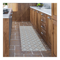 Alfombra vinilica hidra topo 60 x 200 cm