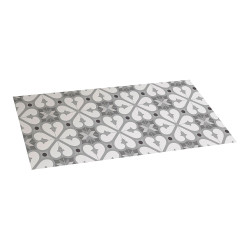 Alfombra vinilica bcn grises 50 x 110 cm