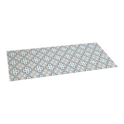 Alfombra vinilica croma hidra topo 50 x 140 cm