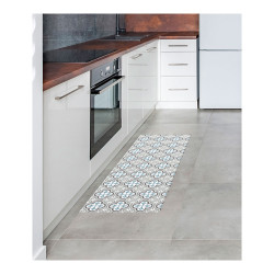 Alfombra vinilica croma hidra topo 50 x 140 cm