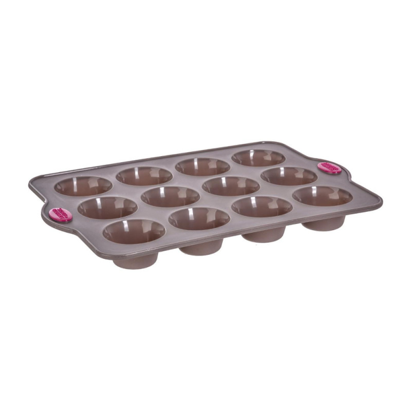 Molde para 12 muffins 33x23,5x3,5cm Molde para 12 muffins 33x23,5x3,5cm